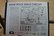 Information signboard at carpark - walk trails