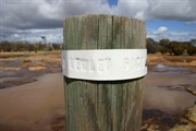 Newbey Rock signpost