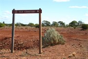 Old Cemetery Sign