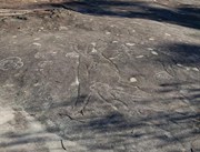 Rock Carving at Finchley