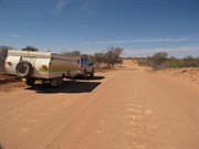 Road conditions at Hamilton Station