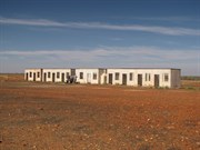 Roofless Pedirka cottages