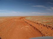 Road a few km before Hamilton Stn