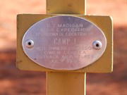 C.T. Madigan 1939 Expedition. Approximate location of Camp 1