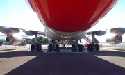 Qantas 747 Landing Gear