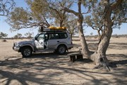 Camp area Cooper Creek Birdsville Track