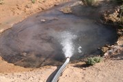 Steaming hot water at Mirra Mitta Bore