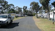 Rose City Caravan Park toward the Office