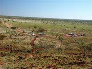Parking area from top of Rim