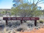 Finke Gorge NP - Photo by Chris. Michele. Sam & Olivia