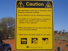 Hugh River, Chambers Pillar Rd 