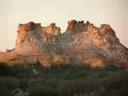 Castle Rock near Chambers Pillar