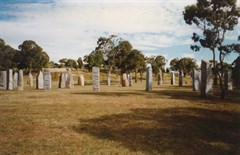 Glen Innes Celtic Park - Glen Innes Standing Stones in the Celtic Park (1996) 