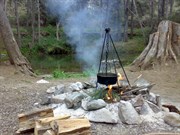 camp on the river