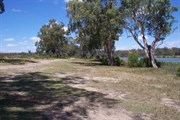 View of camping spots