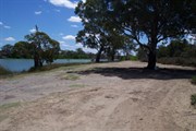 View of camping spots