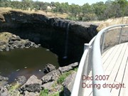 View of the Falls from the platform.