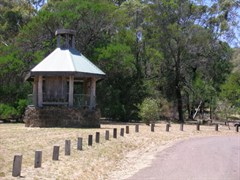 Wannon Falls Reserve - Information area 
