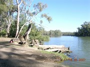 View to the left of camp 