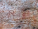 Rock art a 15min walk from campsite