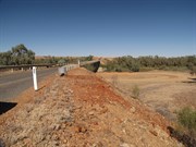 Looking south - shes flood proof!!