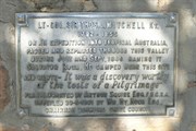 Plaque to Major Mitchell