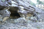 Cave at Mitchells camp