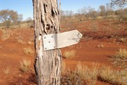 Sign To Gnamma Rockholes