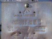 Jackie Junction - close up of plaque