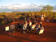 Sunset viewing area