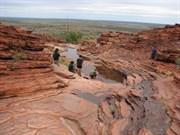 View northwards from the top of Virgin Springs