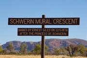 Schwerin Mural Crescent Sign
