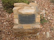 Commemorative Plaque at Rudall River crossing