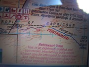An extremely isolated and sometimes treacherous track!