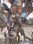 Up close look at some of the hats