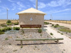 Wattle Point wind farm - Information Bay at Wattle Point Wind Farm