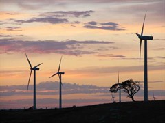 Lake Bonney wind farm - Stage 1 - Sunrise