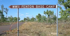 World War II Fenton Base Camp - Fenton Base Camp Sign