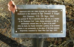 World War II Fenton Base Camp - Sgt Donald A Engel