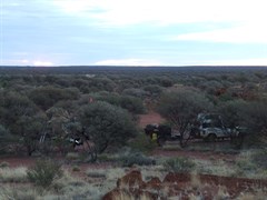 Hunt Oil Road - Good camp site (southern section of Road)