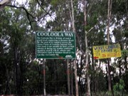 Official Cooloola Way sign