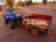 Quad bike & trailer