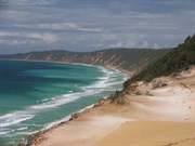 View south over Rainbow Beach
