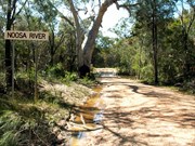 Cooloola Way bridge crosses over the Noosa River