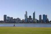 Perth City looking from South Perth across the Swan River