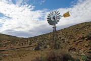 Old Stone Tank and windmill