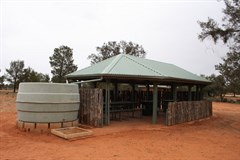 Main Camp (Mungo NP) - Water tank near toilet block 