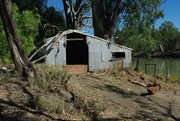 Old Pumping Shed on the Banks of the Lindsay River