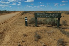 Murray-Sunset National Park Boundary Sign