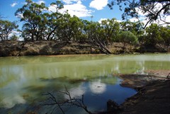 Mullaroo Creek at Mullaroo No 1 - Mullaroo Creek 